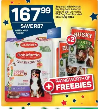 Pick n Pay Bob Martin Dry Dog Food 6kg offer