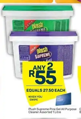 Pick n Pay Plish Supreme Pine Gel All Purpose Cleaner Assorted 1Litre offer