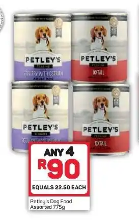 Pick n Pay Patley's Dog Food Assorted 775g offer