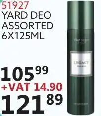 Africa Cash and Carry Yard Deo Assorted 51927 offer