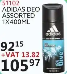 Adidas Deo Assorted 51102