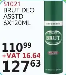 Africa Cash and Carry Brut Deo Asstd 51021 offer