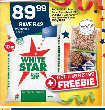 Pick n Pay White Star Super Maize Meal 10kg offer