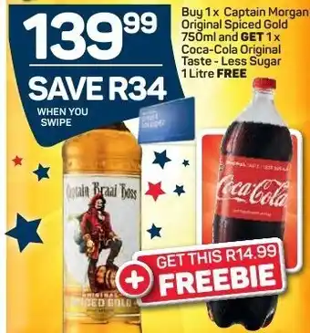 Captain Morgan Original Spiced Gold 750ml