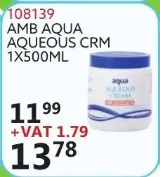 Africa Cash and Carry Amb Aqua Aqueous Crm 108139 offer