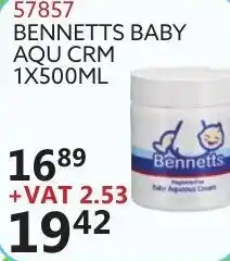Africa Cash and Carry Bennetts Baby Aqu Crm 57857 offer