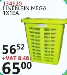Africa Cash and Carry Linen Bin Mega 134520 offer