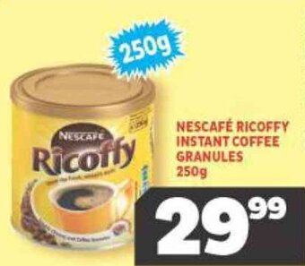 Usave Nescafé Ricoffy Instant Coffee 250g offer