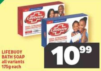 Usave Lifebuoy Bath Soap 175g offer