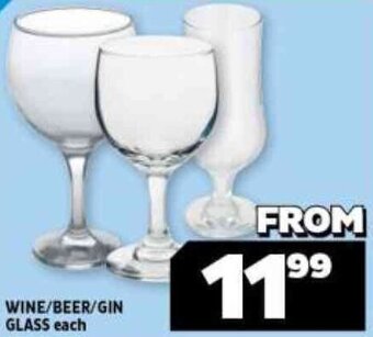 Usave Wine/Beer/Gin Glass offer
