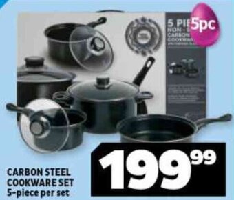 Usave Carbon Steel Cookware Set 5-piece offer