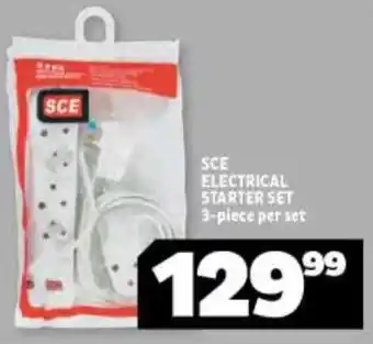 SCE Electrical Starter Set 3-piece