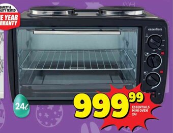 Usave Essentials Mini Oven 24L offer