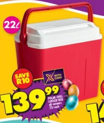 Shoprite Polar Chill Cooler Box 22L offer