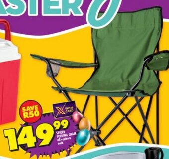 Shoprite Spider Folding Chair offer