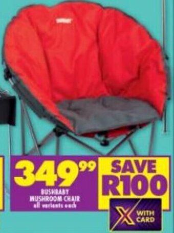 Shoprite Bushbaby Mushroom Chair offer