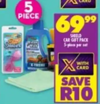 Shoprite Shield Car Gift Pack 5-piece offer