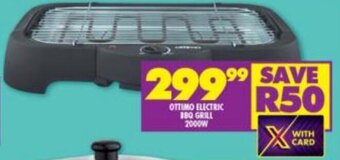 Shoprite Ottimo Electric BBQ Grill 2000W offer