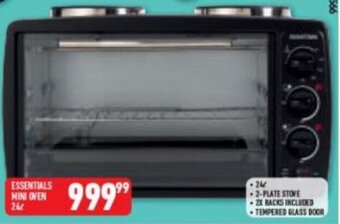 Shoprite Essentials Mini Oven 24L offer