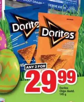 OK Foods Doritos Chips 2x145g offer
