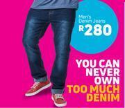 Game Men's Denim Jeans offer