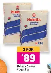 Game Huletts Brown Sugar-For 2 x 3Kg offer