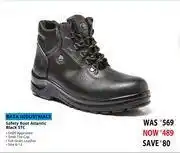 Builders Warehouse Bata Industrials Safety Boot Atlantic Black STC offer