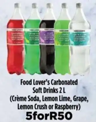 Food Lover's Market Food Lover's Carbonated Soft Drinks 5x2L offer