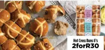 Food Lover's Market Hot Cross Buns 2x6's offer