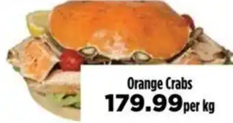 Food Lover's Market Orange Crabs offer