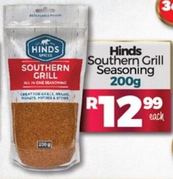 Take 'n Pay Hinds Southern Grill Seasoning 200g offer
