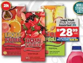 Take 'n Pay Liqui Fruit Fruit Juices Assorted 2L offer