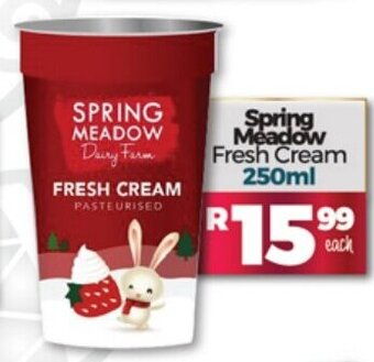 Take 'n Pay Spring Meadow Fresh Cream 250ml offer