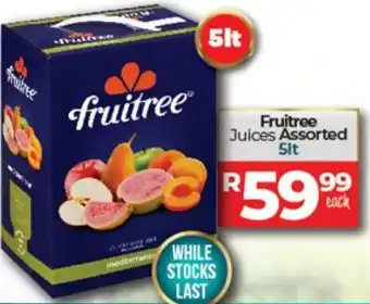 Take 'n Pay Fruitree Juices Assorted 5L offer