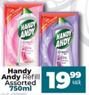 Take 'n Pay Handy Andy Refill Assorted 750ml offer