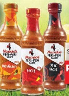 Take 'n Pay Nandos Sauces Assorted 250g offer