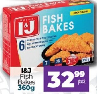 Take 'n Pay I&J Fish Bakes 360g offer