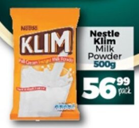 Nestle Klim Milk Powder 500g
