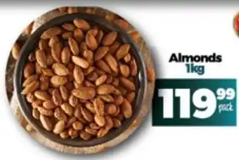 Take 'n Pay Almonds 1kg offer