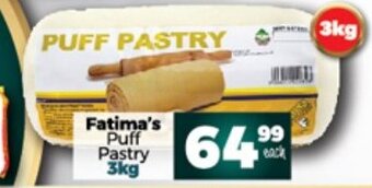Take 'n Pay Fatima's Puff Pastry 3kg offer