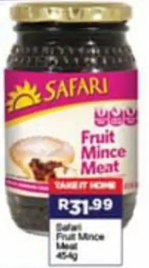 Safari Fruit Mince Meat