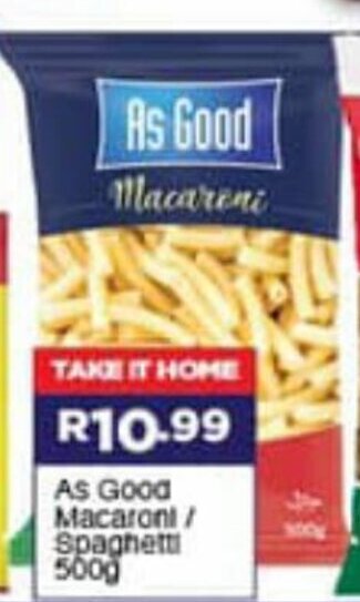 AS Good Macaroni/Spaghetti 500g