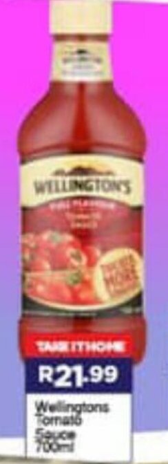 Super Save Wellington's Tomato Sauce 700ml offer
