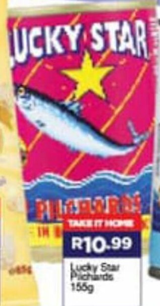 Super Save Lucky Star Pilchards 155g offer