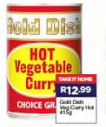 Gold Dish Hot Vegetable Curry 415g