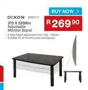 Dixon 370 x 235mm Adjustable Monitor Stand DWD111
