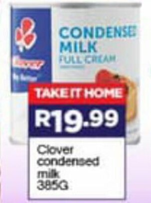 Super Save Clover Condensed Milk 385g offer