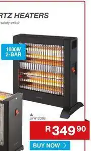 Cash Crusaders Dixon Quartz Heater 1000W (2 Bar) SYH1209B offer