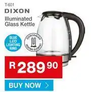 Cash Crusaders Dixon Illuminated Glass Kettle T-601 offer