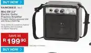 Cash Crusaders Sanchez Mini 5W 2.5" Electric Guitar Practice Amplifier MA-5 offer